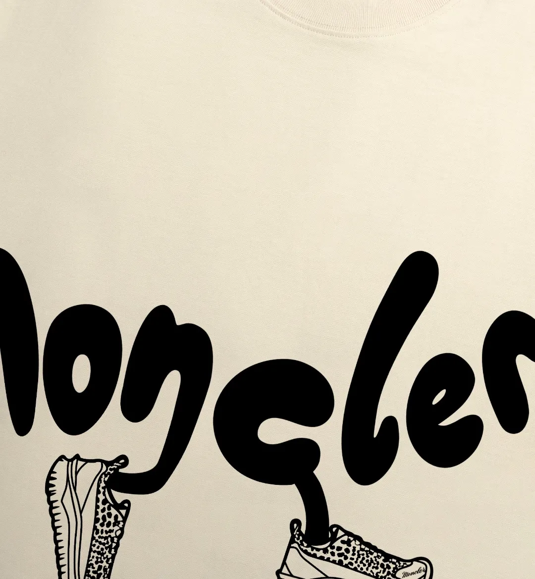 《Moncler~ 》2024New Arrival Quality T , Versatile Quality ！ ‼ 32 250G ‼ ， ， ， ， T 🤪 Sizes：S-M-L-XL-2XL ：Black，White， Same Style
